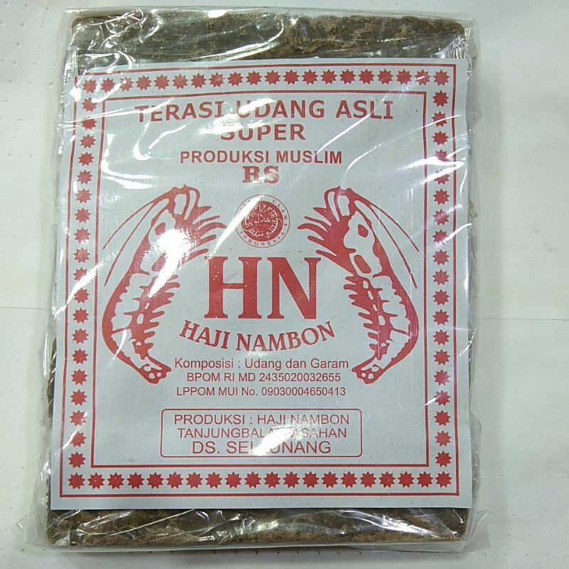 

Terasi udang asli HN Haji Nambon