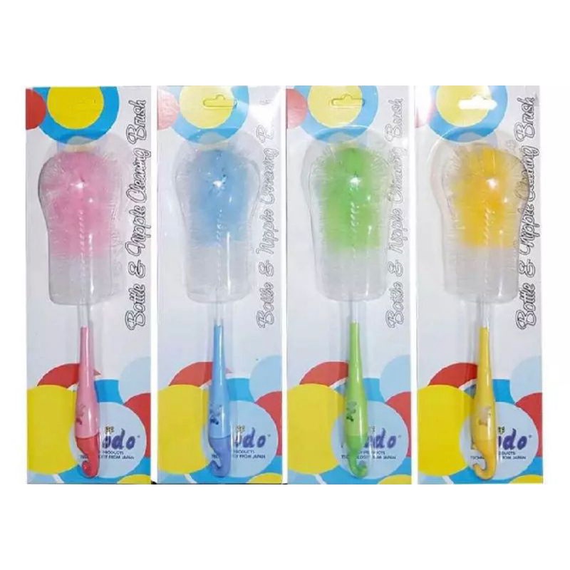 Dodo sikat botol dot bottle brush nipple brust rotary straw brush