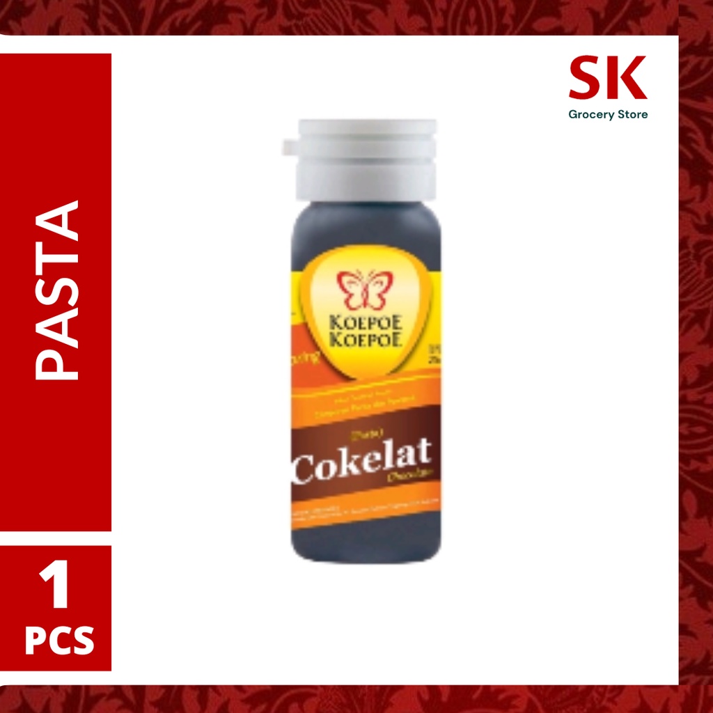 

[Harga Grosir] Pasta Coklat Koepoe Koepoe Perisa & Pewarna Makanan 25ml