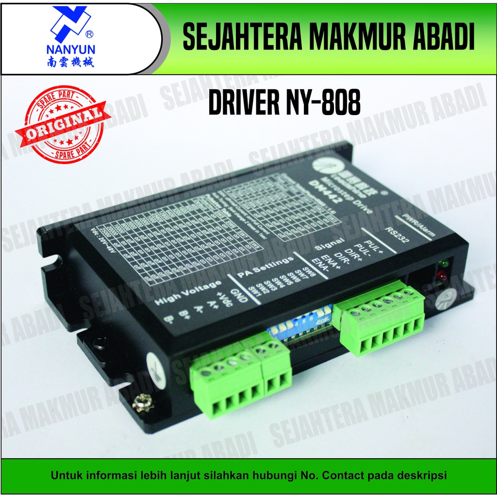 Driver for Control Box Date Coding NY - 808 A