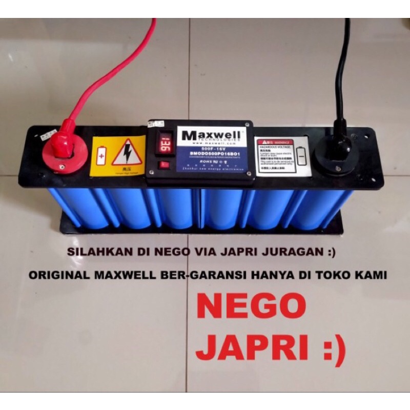 Maxwell Super Ultra Capasitor/Super Capasitor 3000f