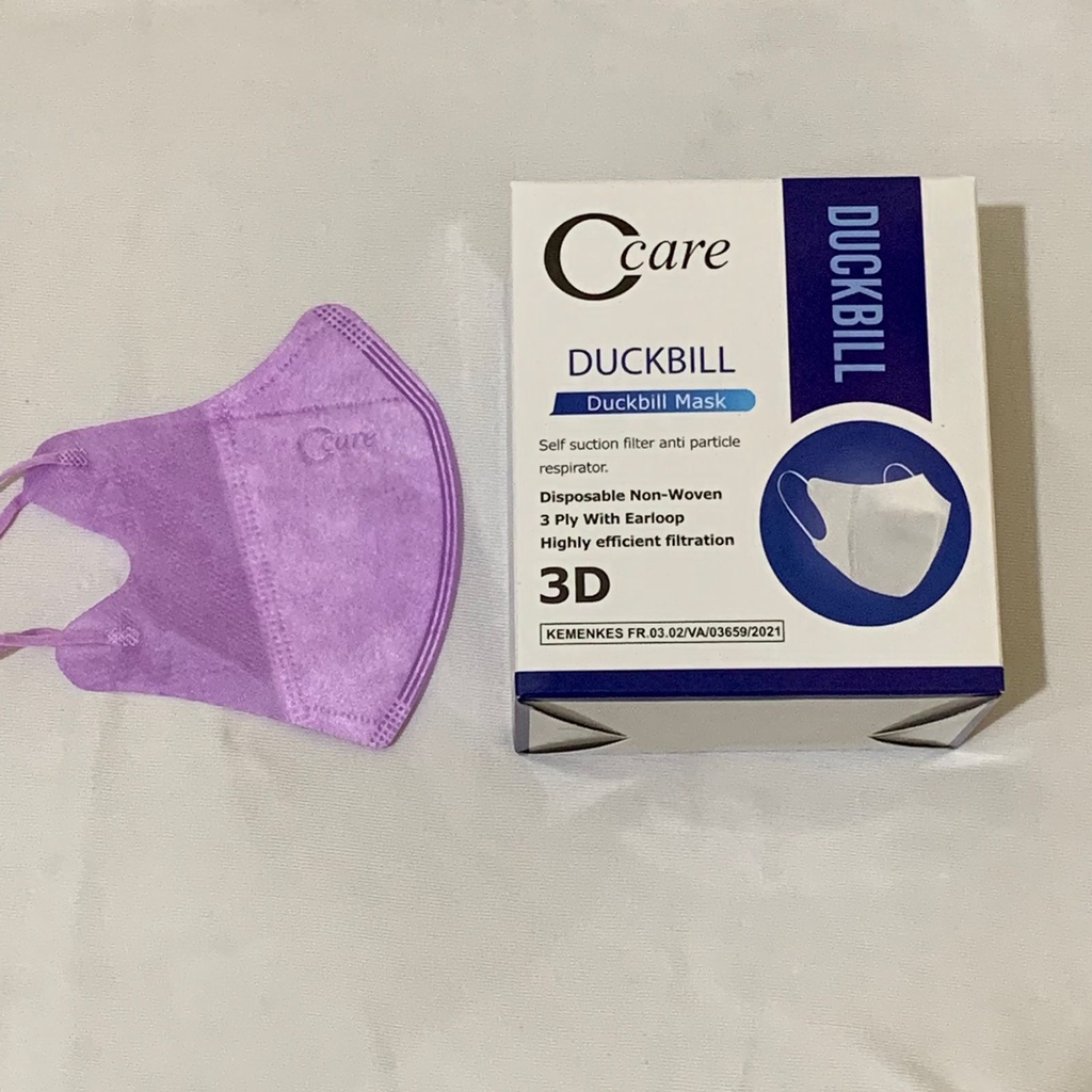 Ccare Masker Duckbill isi 50pcs