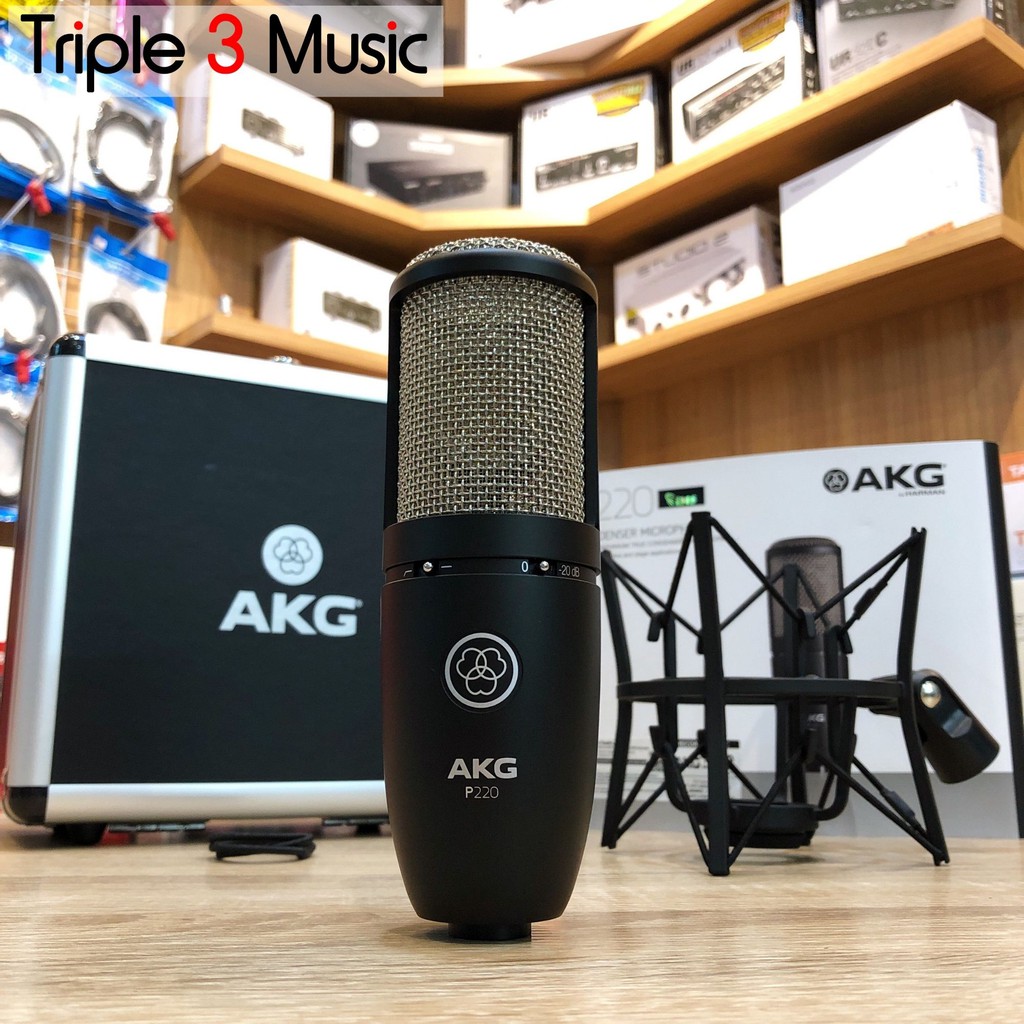 AKG P220 original Mic microphone condenser XLR