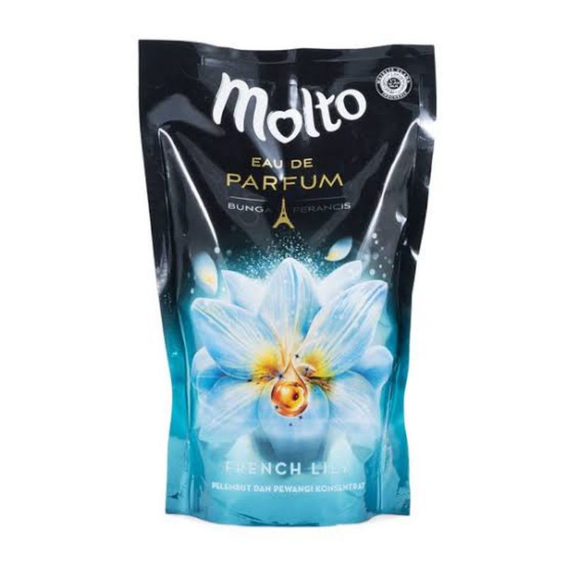 Molto Eau De Parfum French Lily - Pelembut & Pewangi Pakaian 800ml<br />