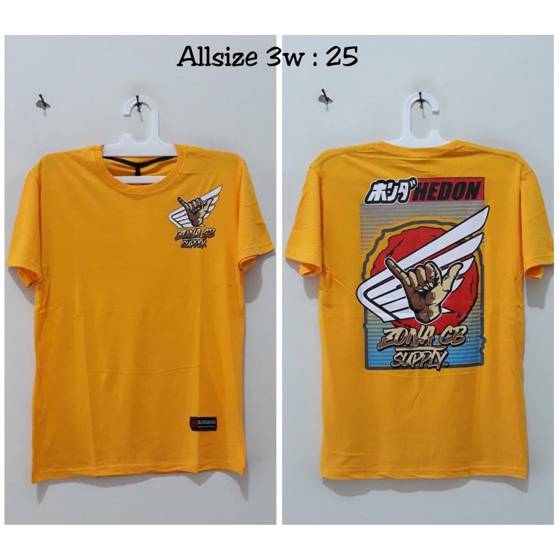 KAOS DISTRO MOTOR CB / HONDA ZONA CB / CB SAKLAWASE NYEBE YUX DISTRO