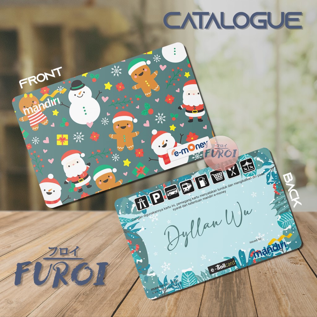 Kartu Flazz BCA | Kartu Emoney Mandiri | Winter | Christmas Hooray