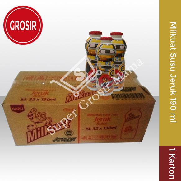 

[[BISA COD]] Milkuat Minuman Susu 130 Ml 1 Karton - Orange HEMAT Kode 172