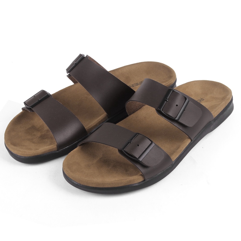 Sandal Pria Romenaco R112 Black Brown