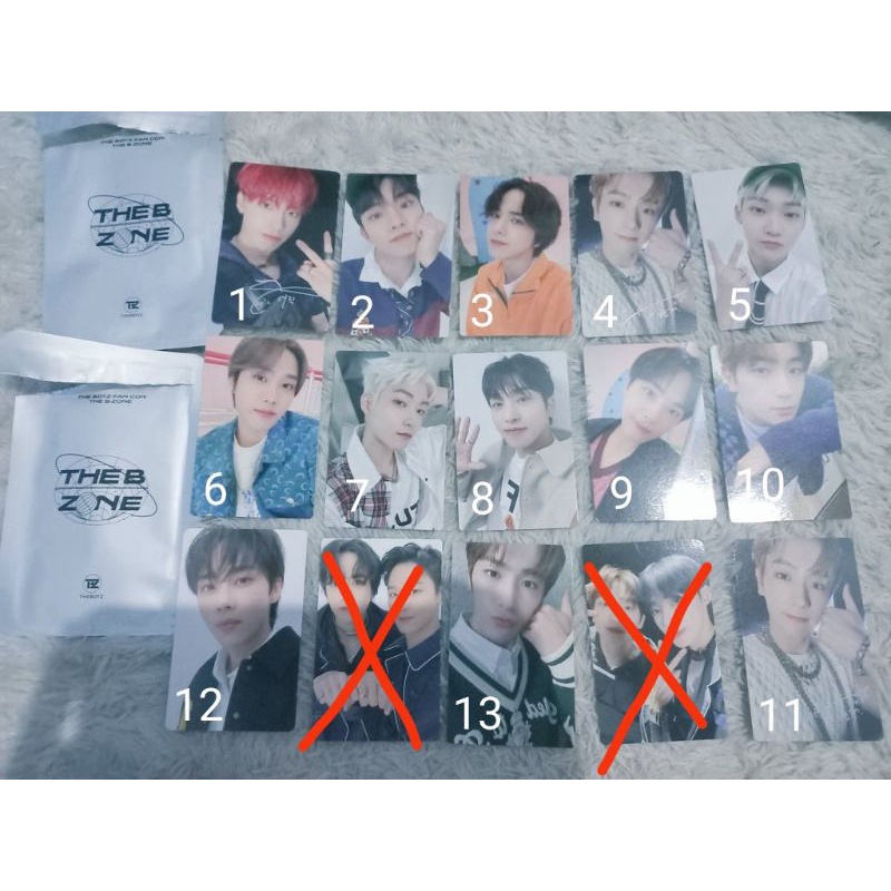 Tranding Card The boyz Fancon Kit Tc The B zone hyunjae sunwo Q younghoon eric unit