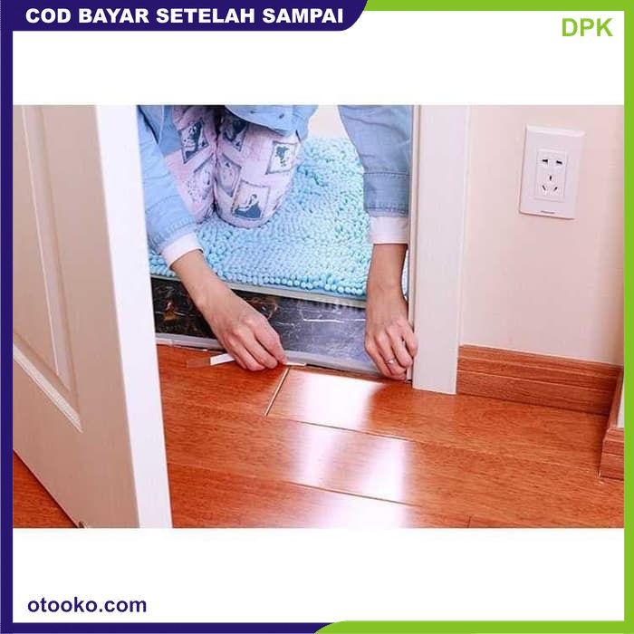 Stiker Lis Celah Pintu Kabinet Kedap Suara Debu Sealing Tape Tebal 5mm