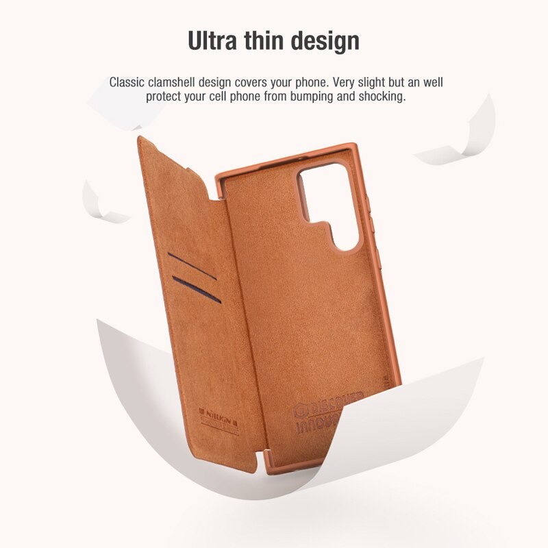 NILLKIN QIN PRO LEATHER FLIP SAMSUNG S22 S22 PLUS S22 ULTRA