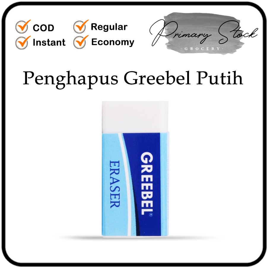 

Penghapus Pensil Greebel Warna Putih 120640 Eraser Murah