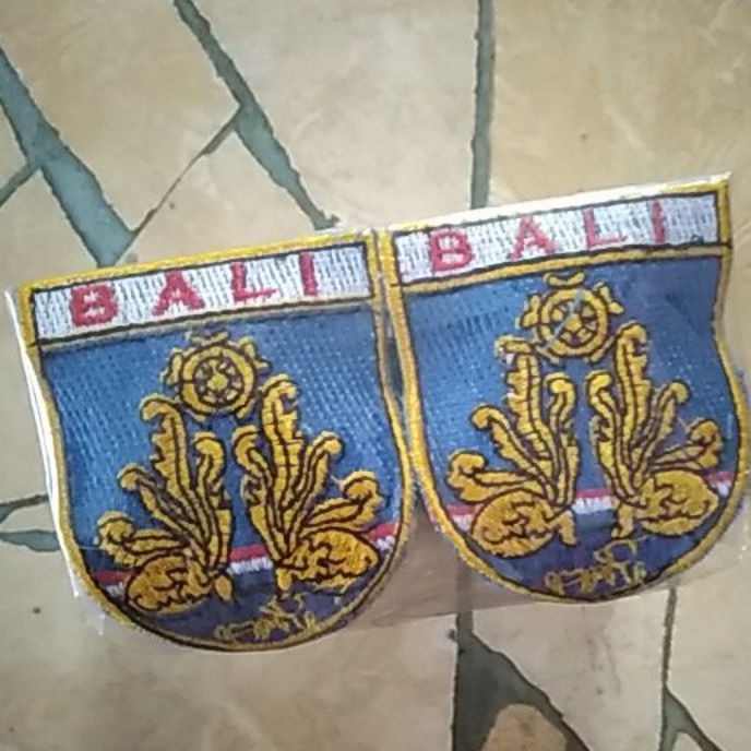 Bali kwarda full bordir 100biji badge kwarda