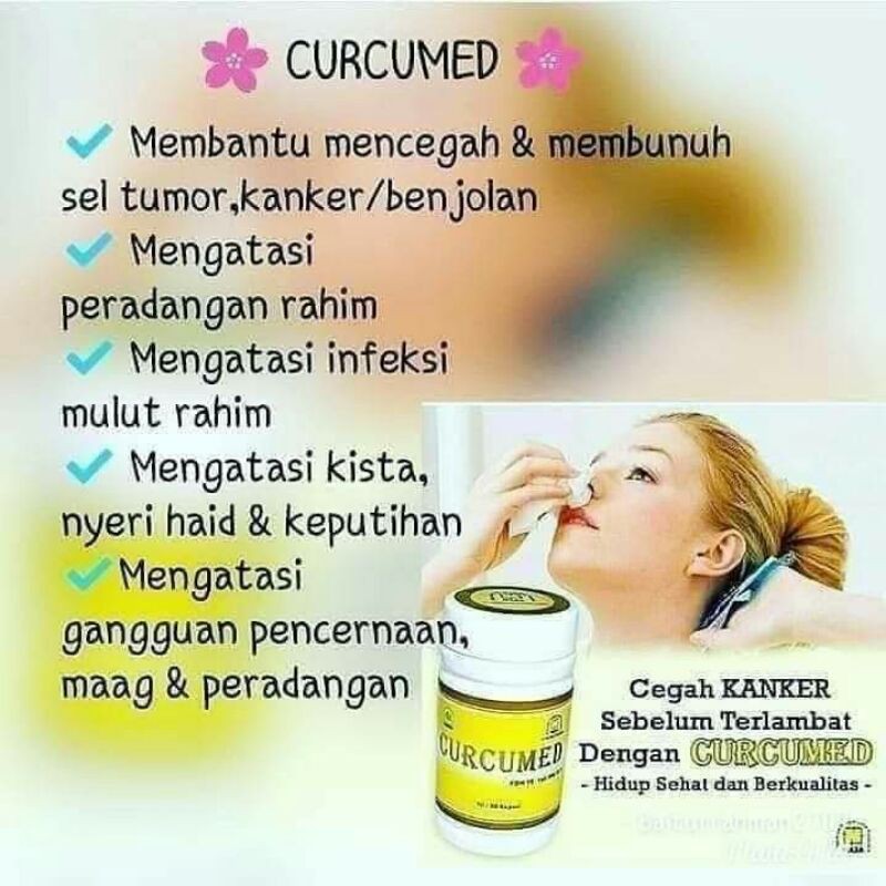 Curcumed Nasa obat kanker dan tumor