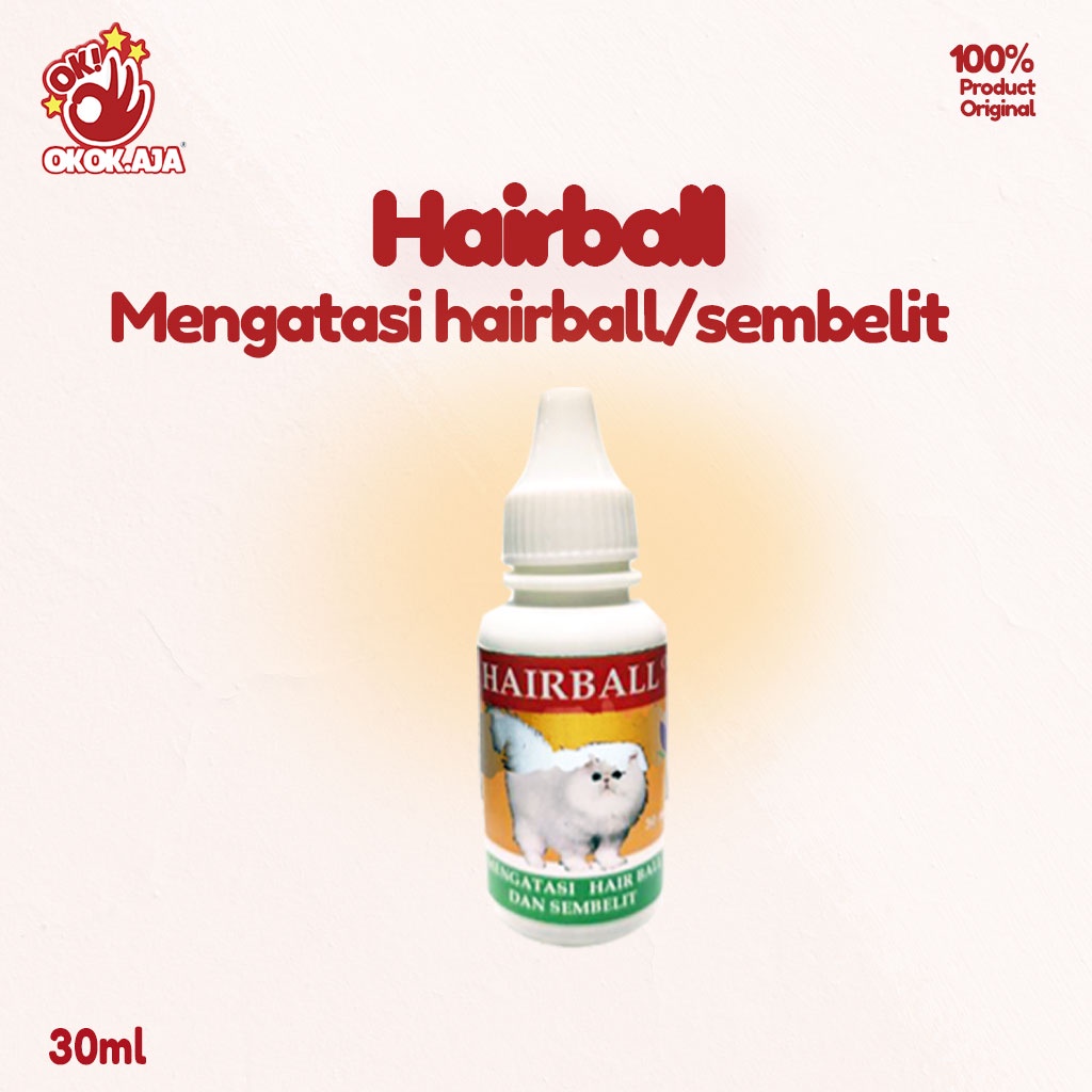 Obat untuk kucing sembelit bab HAIRBALL OIL