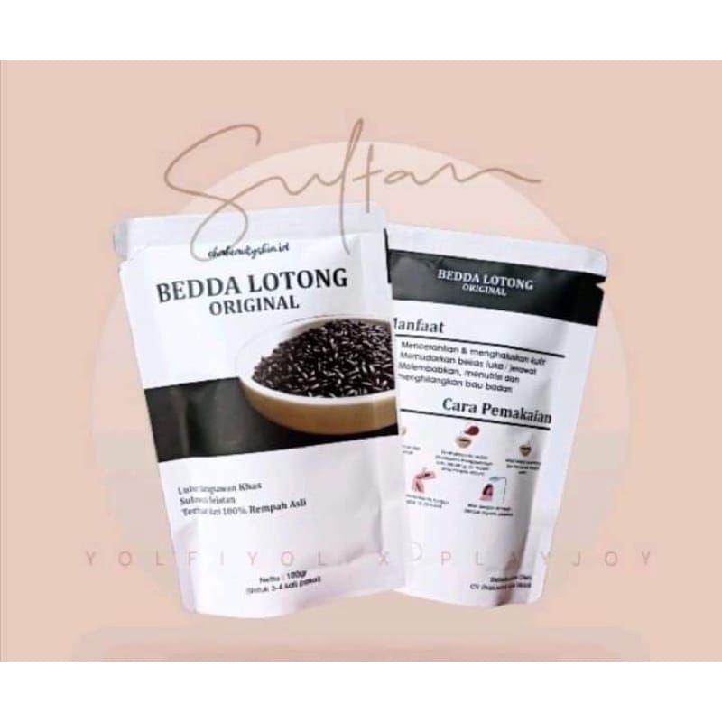 Beda Lotong Lulur Bugis ORIGINAL, Beda Lotong Khas Bangsawan Sulawesi