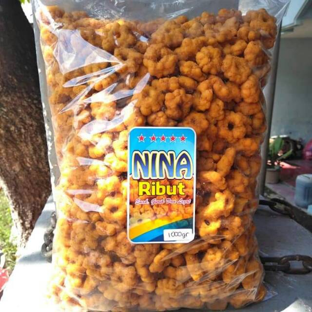 

SNACK KEMBANG RIBUT 1KG (NINA)