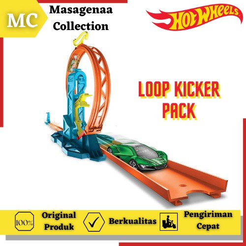 Mainan Lintasan Jalanan Arena Trek Hot Wheels Hotwheels Hotwheel Track Builder Loop Pack Ori Murah