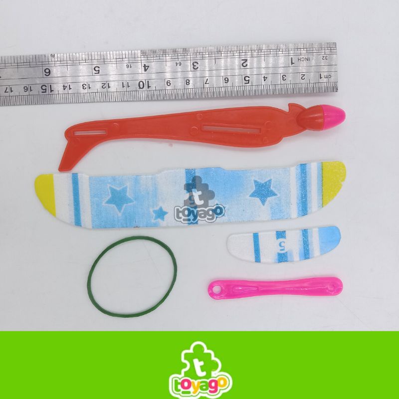 Pesawat Rakitan Jumbo/Pesawat Tembak Jumbo Isi 10 Pcs