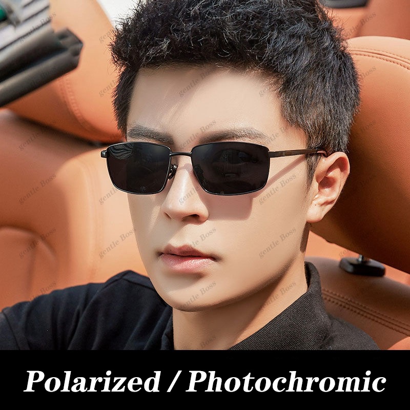 Kacamata Photochromic Polarized Untuk Pria Mengemudi Memancing