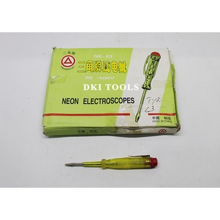 Jual Obeng Tespen Testpen Test Pen Listrik Lampu Minus (-) | Shopee