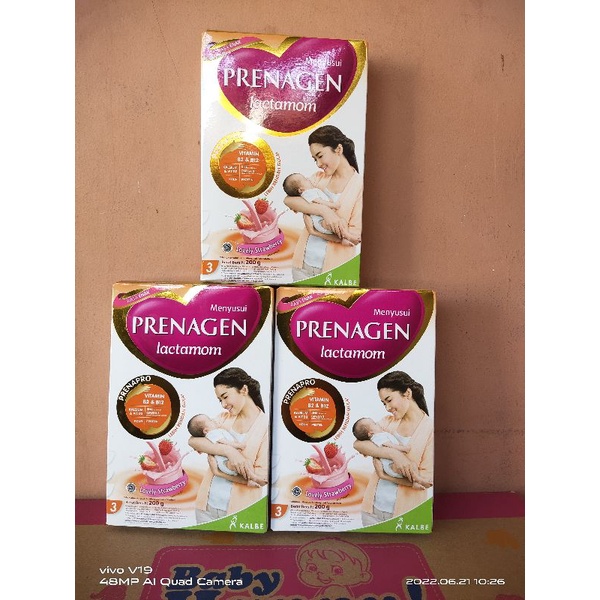 prenagen lactamom strawberry 200 gr