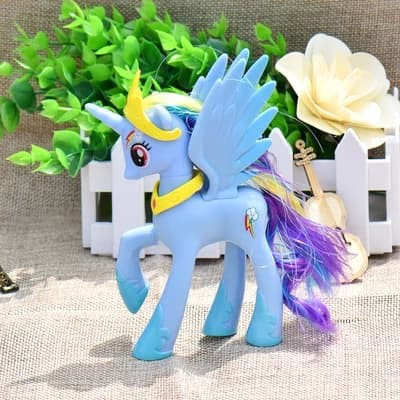 MOMBABY1 Figure My Little Pony besar 14cm atau Topper Cake Kue Ulang Tahun My Little Pony Besar