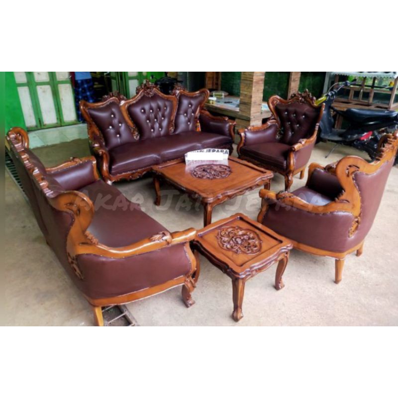 Kursi Romawi Jati Jepara Kota Ukir