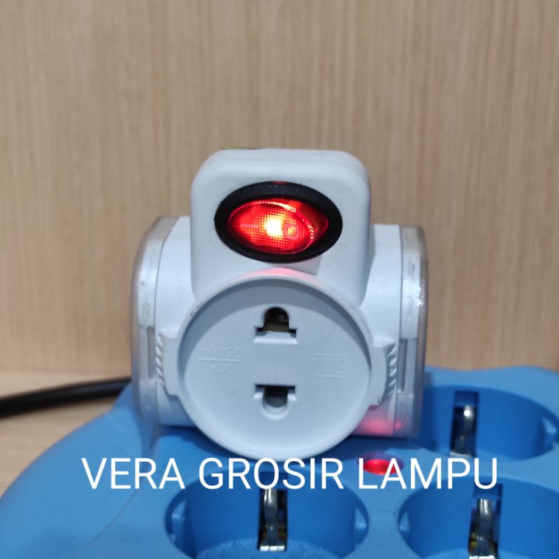 LUMMENT STEKER T-MULTI T DATAR 4 CABANG ST-6835 / TEE MULTI T DATAR 4 CABANG LUMMENT ST-6835 ON OFF 