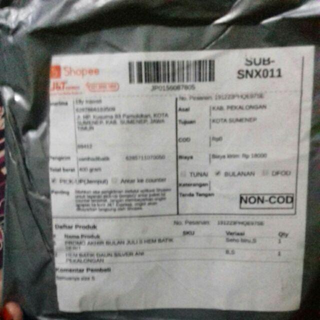 Kemeja Batik Pria Lengan Panjang Size M L Xl Xxl Kualitas Butik Jahitan Rapi Asli Pekalongan