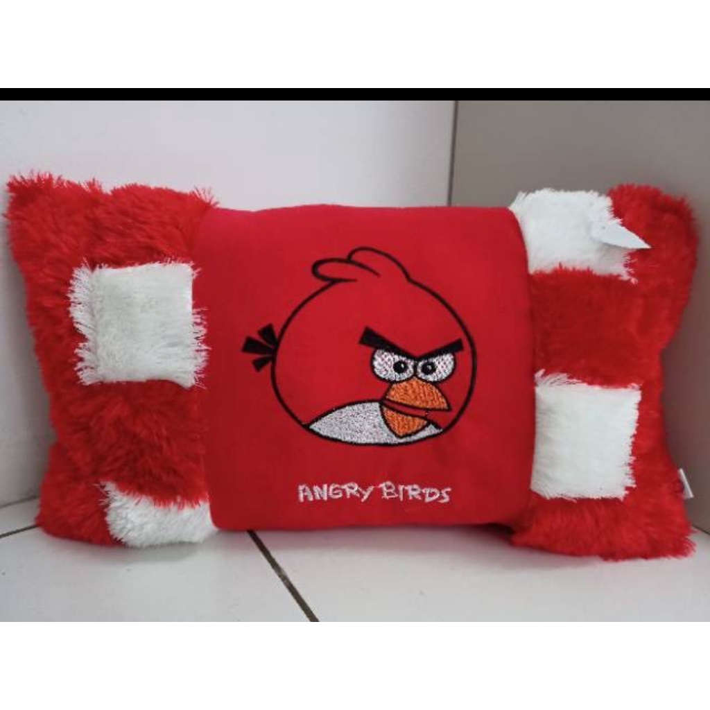 Bantal bulu anak karakter