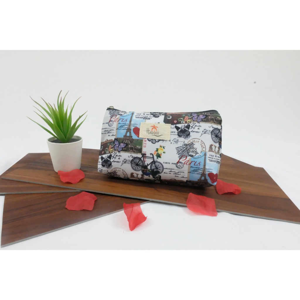 Dompet Kosmetik Pouch Serbaguna Casual Medium -DO2