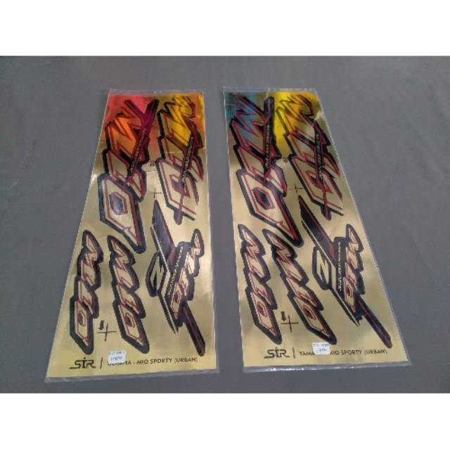 STIKER STRIPING VARIASI MIO SPORTY SMILE URBAN