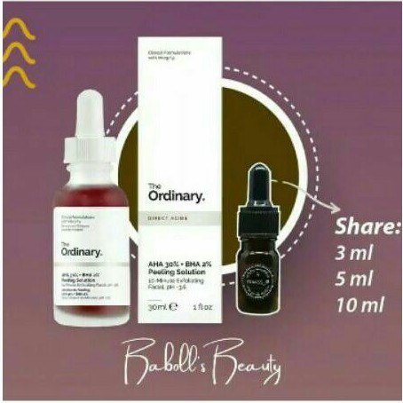 The Ordinary Peeling Solution