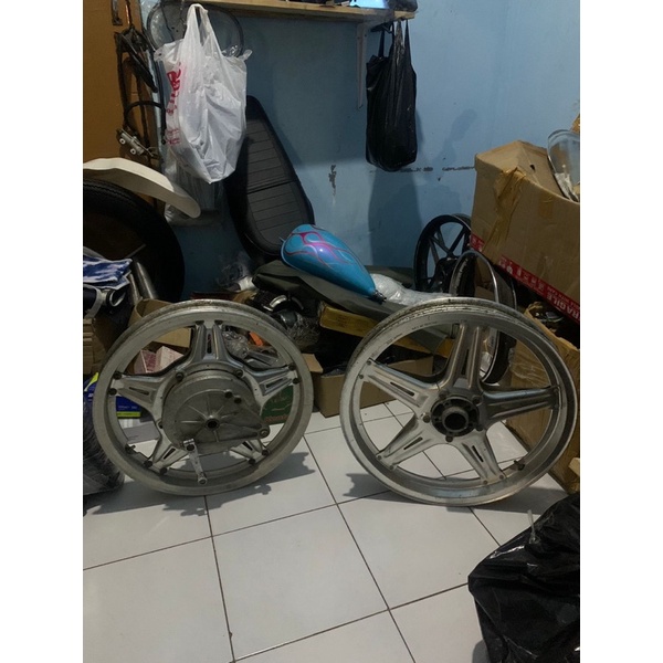 Velg Motor / Velg Comstar Original Honda CB650 Police