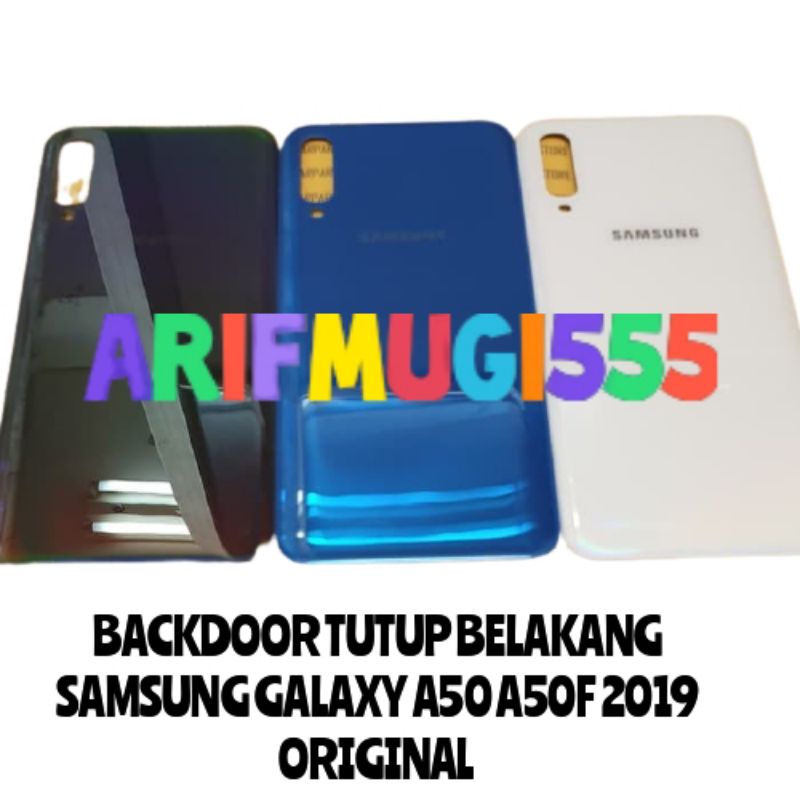 BACKDOOR BACKCOVER KESING CASING HOUSING TUTUP BELAKANG SAMSUNG GALAXY A50 A50F 2019 ORIGINAL