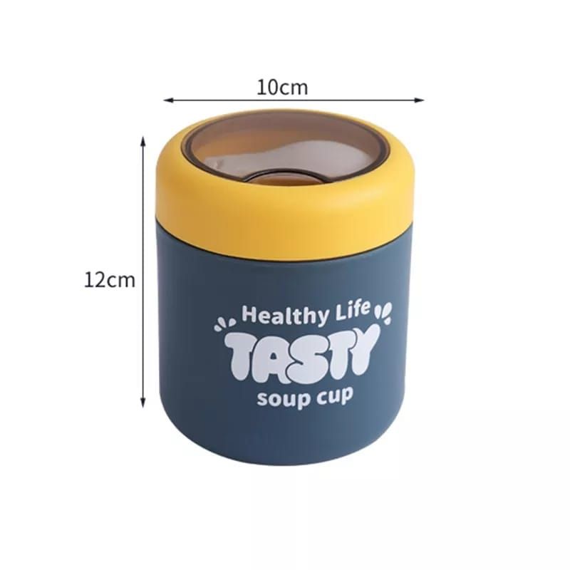 Tasty Food Jar Soup Cup Wadah Makanan Tetap Panas 450ml