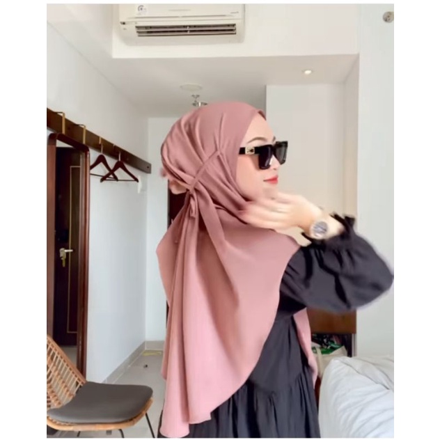 JILBAB Syiria tali bahan kaos