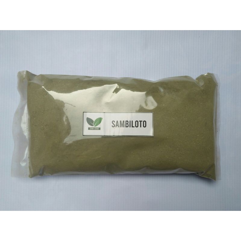 

Sambiloto / Sambiroto Bubuk Murni / Andrographis Paniculata 500 g