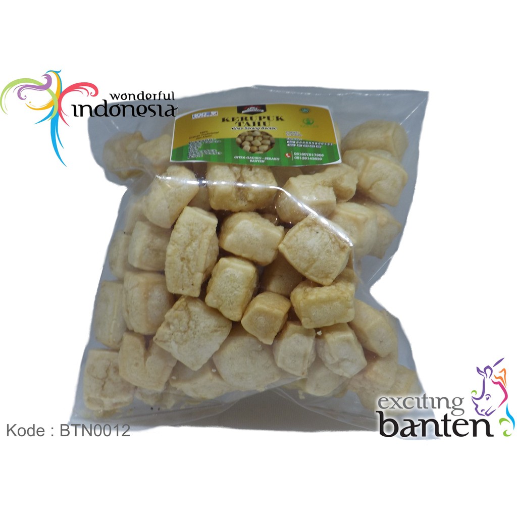 

Kerupuk Tahu, olahan khas serang Banten 100g