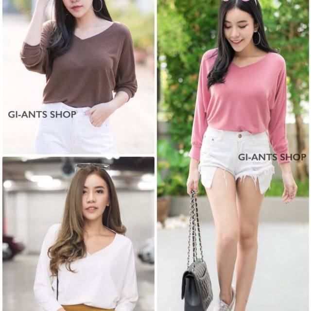 KAOS GI-ANTS GIANTS BASIC LENGAN PANJANG GIANTS SHOP ORIGINAL