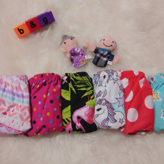 Celana dalam anak perempuan motif campur isi 6 pcs