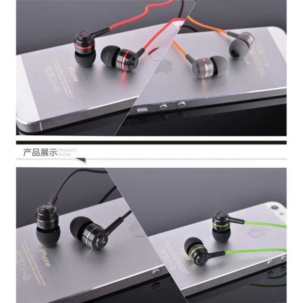 Headset Earphone SoundMAGIC ES18S In-ear Powerful Bass Mic Hifi Stereo