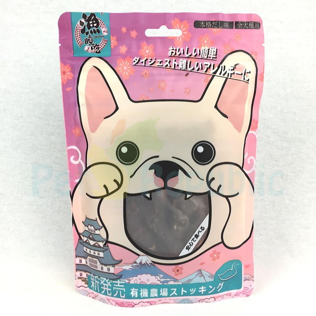 

Pet Republic Snack Anjing AMEDOD Shredded Duck Meat Roll 90gr