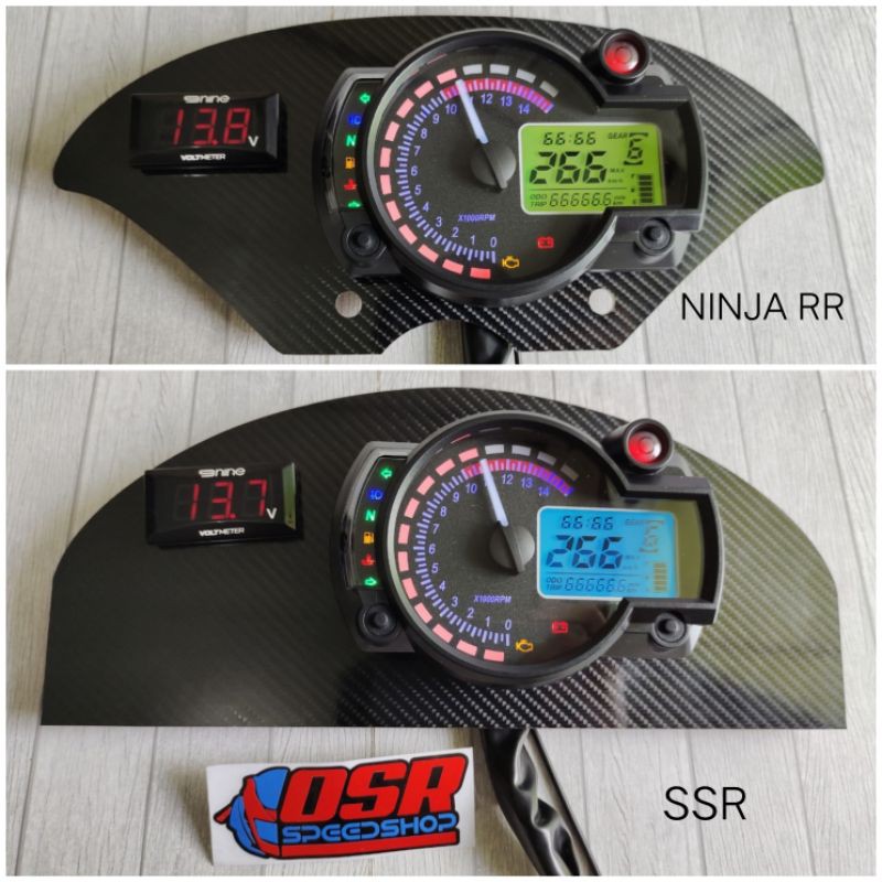 Jual Termurah speedometer speedo koso rx2n pnp soket ori ninja r rr ssr