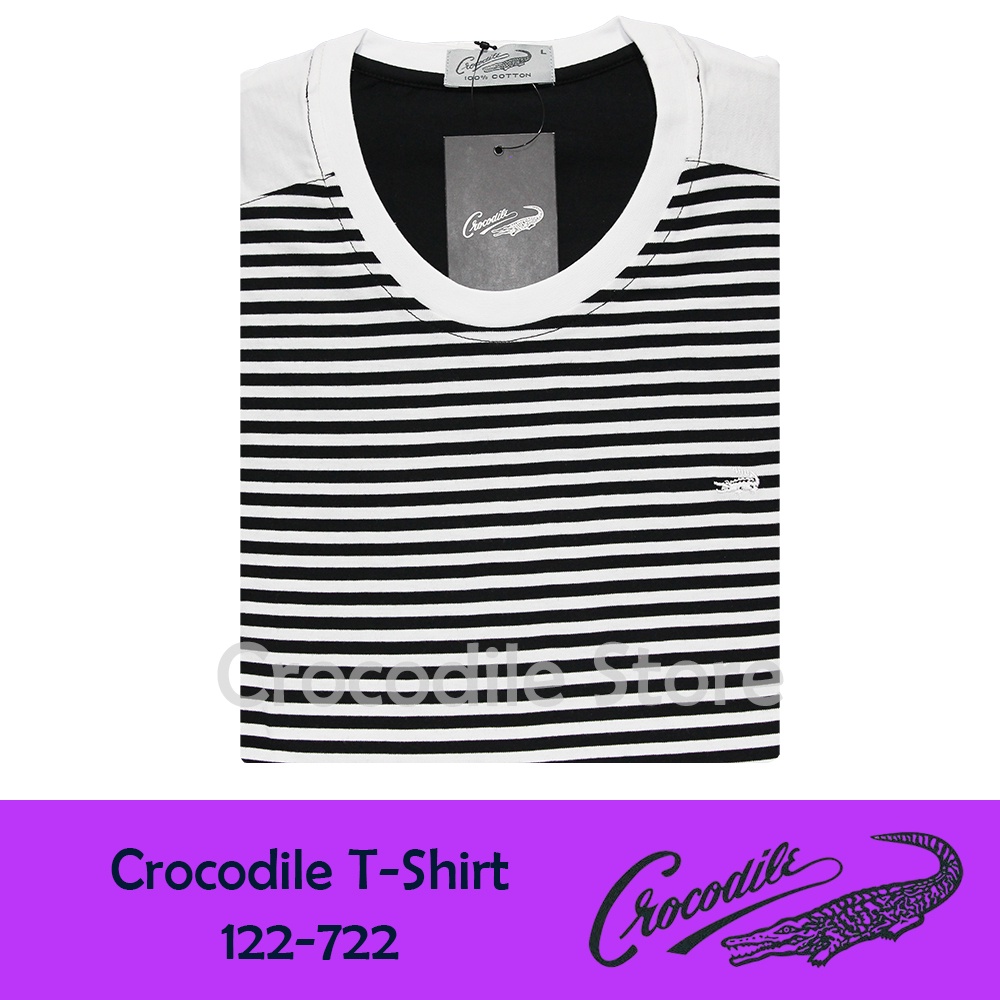 Kaos Oblong Motif Crocodile 122-722