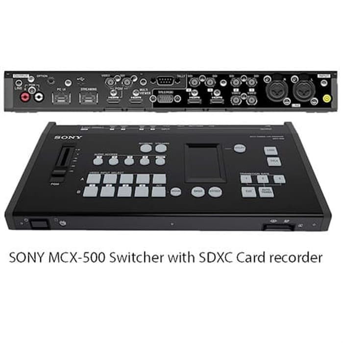 Sony MCX-500 4-Input Mixer Production Streaming - Recording Switcher