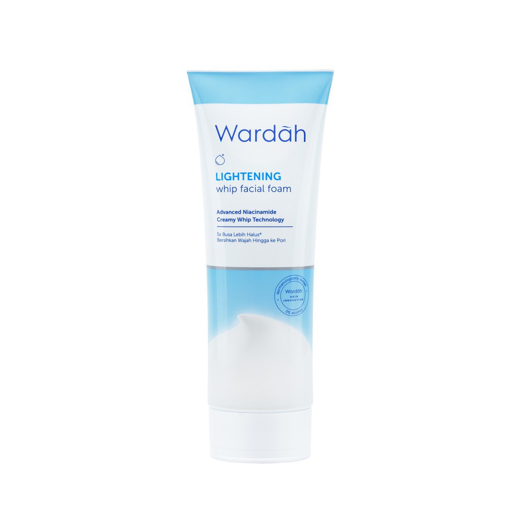 Wardah Lightening Whip Facial Foam 50ml Pembersih Wajah