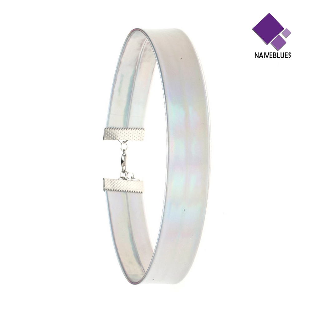 Kalung Choker Gaya Punk Warna-Warni Untuk Wanita