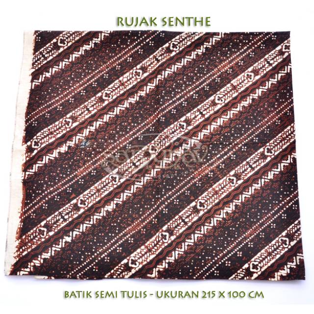 Kain Jarik batik cap motif rujak senthe asli jogja